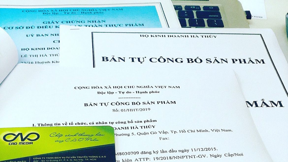 CÔNG BỐ